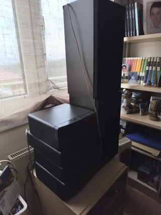 Minicadena Technics Negro