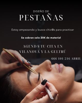 Extensión de pestañas
