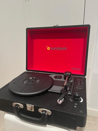 Tocadiscos Sunstech PXR6SBT USB/BT/REC