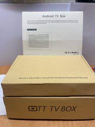 Android TV Box 4K HDMI H.265