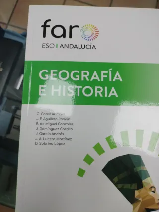 Geografía e Historia 1. Andalucía (Faro)