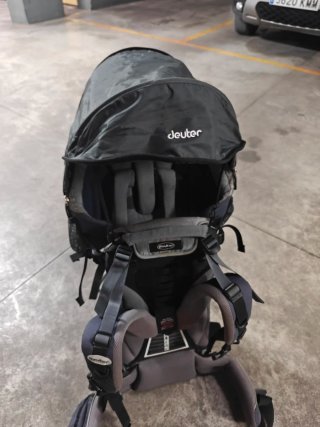 Mochila portabebés Deuter kid comfort 3 hasta 22kg