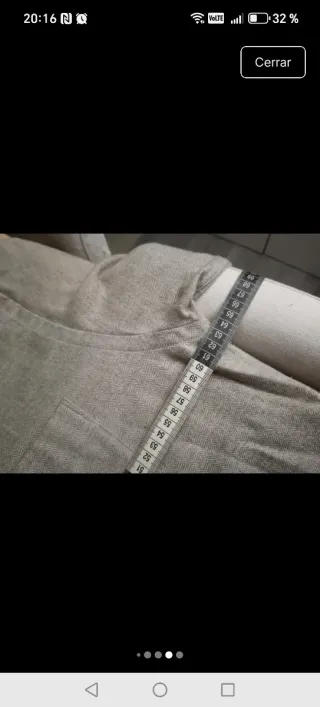 Camisa Springfield Invierno Talla XL Gris