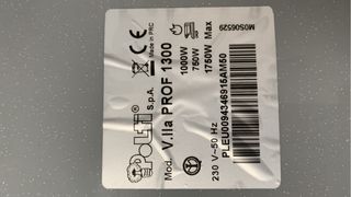 Plancha Polti 1300 Prof VT con opc. vapor continuo