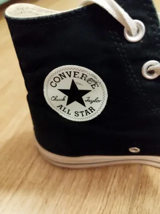 Converse All Star Negras Talla 40