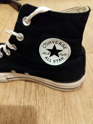 Converse All Star Negras Talla 40