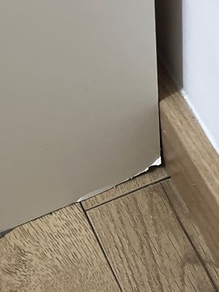 Armario bajo zapatero cómoda blanco