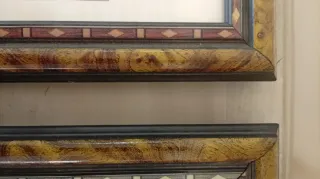 Set 2 Cuadros Baño Vintage