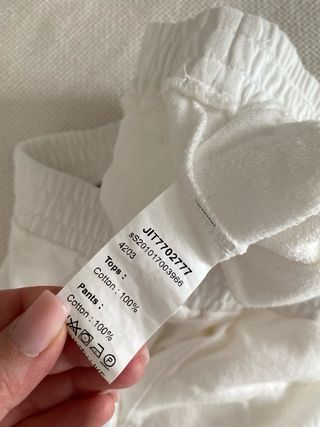 Conjunto Shein S - Chándal Blanco