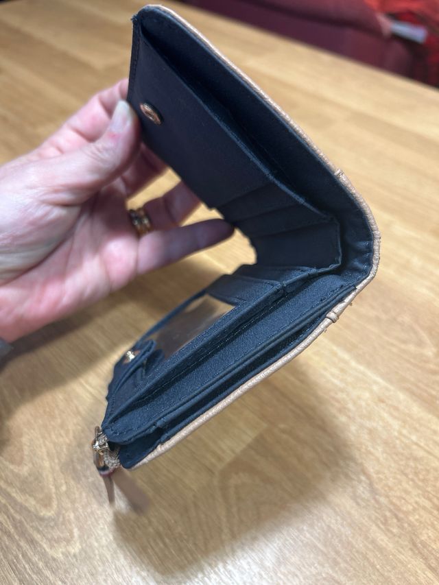 Monedero Tarjetero Tommy Hilfiger Beige