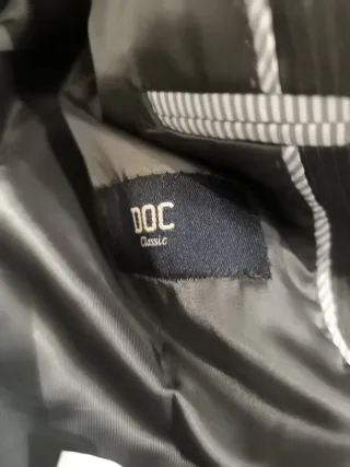 Traje de hombre gris