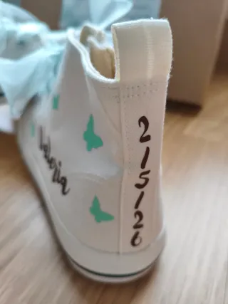 Zapatillas personalizadas Primera Comunión