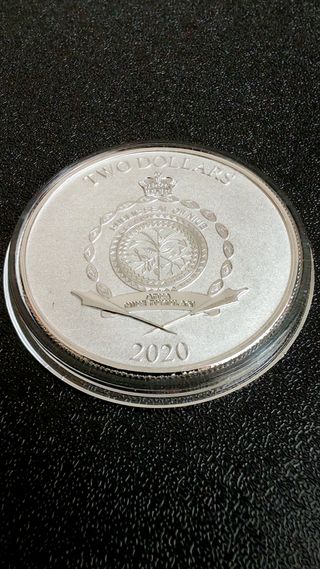 Star Wars Plata 1 oz Insignia Mandaloriana 2020