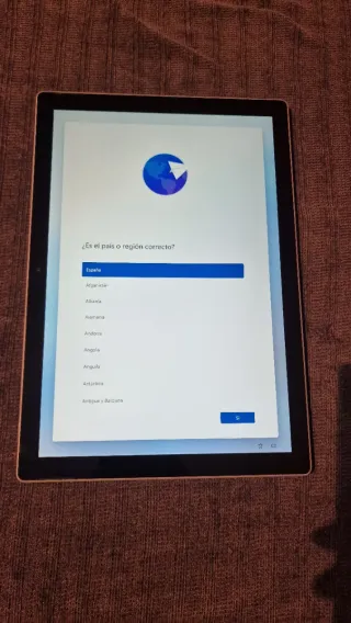Tableta Microsoft Surface Pro 5 con pantalla tácti