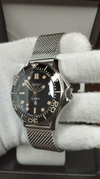 Reloj Seiko Mod Seamaster James Bond 007 No Time