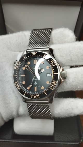 Reloj Seiko Mod Seamaster James Bond 007 No Time