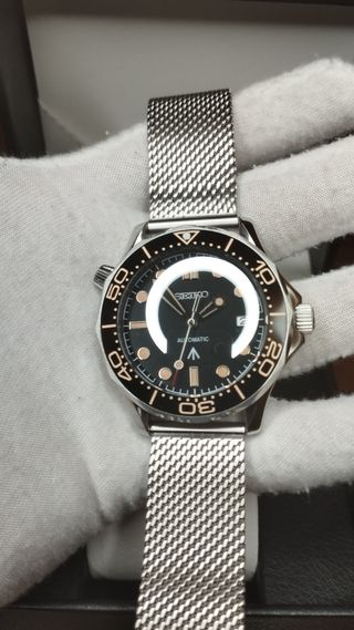 Reloj Seiko Mod Seamaster James Bond 007 No Time