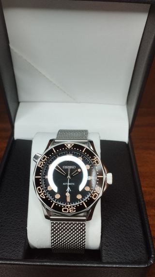 Reloj Seiko Mod Seamaster James Bond 007 No Time