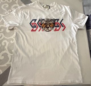 T-shirt GUCCI – Leopard con occhiali Xl