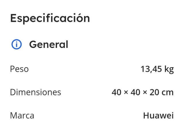 Caja de Conmutación Huawei Backup Box-B0