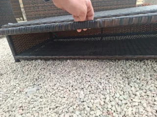 Conjunto Muebles Jardín Mimbre