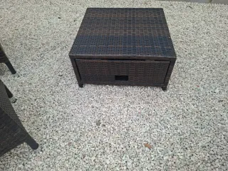 Conjunto Muebles Jardín Mimbre