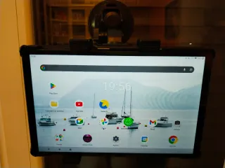 Soporte Ventosa Tablet/Móvil Negro