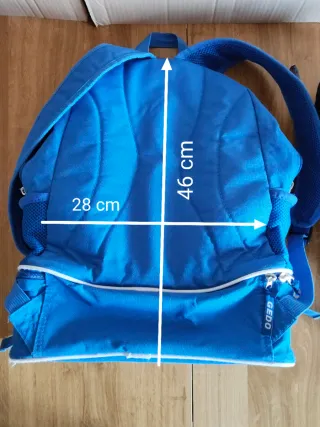 Mochila azul Gedo C.D. Almeda