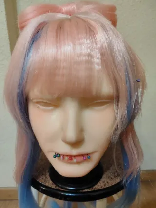 Peluca Kokomi Genshin Impact Cosplay