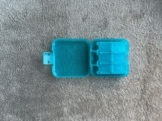 Porta schede Nintendo Switch azzurro