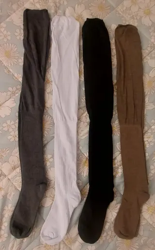 Calcetines largos mujer (Talla única)