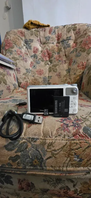 Samsung WB350F Fotocamera Digitale Bianca