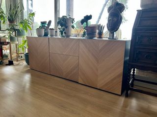Mueble de salón de madera
