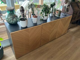 Mueble de salón de madera