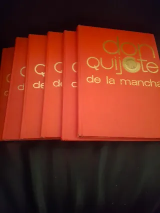 Don Quijote de la Mancha, colección completa.