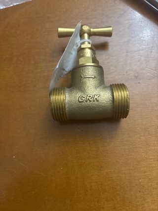 Llave de paso latón GRK