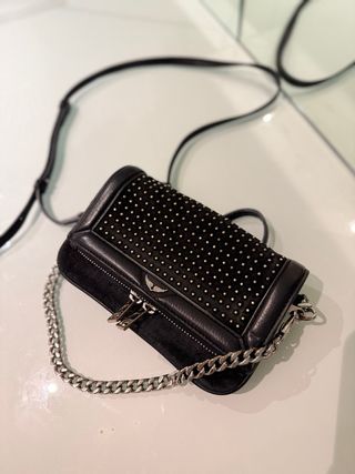 Bolso Zadig & Voltaire negro tachuelas