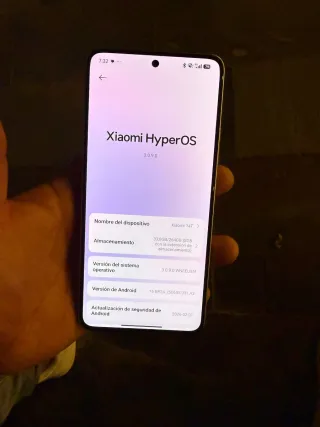 Xiaomi Teléfono Gris/Plateado y cargador