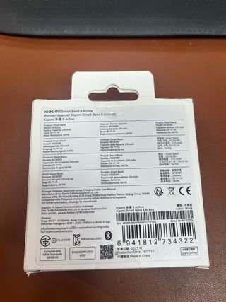 Xiaomi Smart Band 8 Active Negra#U11105