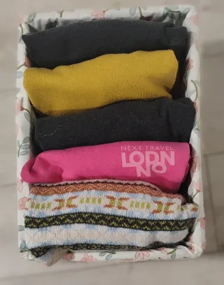 Caja organizadora artesanal de bambú