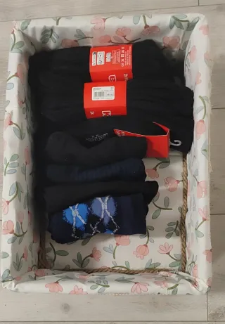 Caja organizadora artesanal de bambú