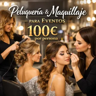 Peluquería y Maquillaje para Eventos