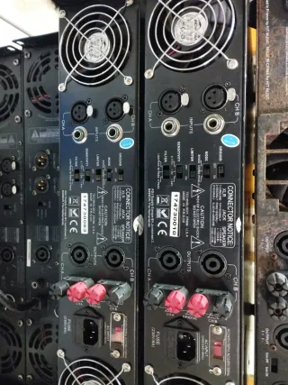 Etapa de Potencia American Audio y Audiophony