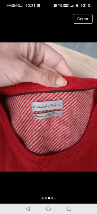 Jersey Emidio Tucci Rojo