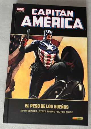 Capitán América El Peso De Los Sueños Marvel Delux