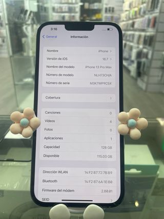 iPhone 13 Pro Max 128GB Azul