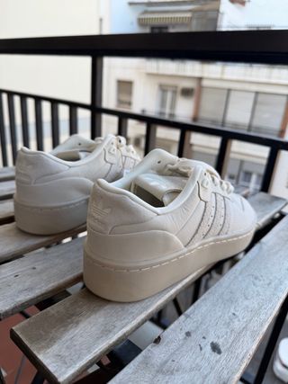 Adidas Rivalry Low W Beige/Blanco. 100% Nuevas