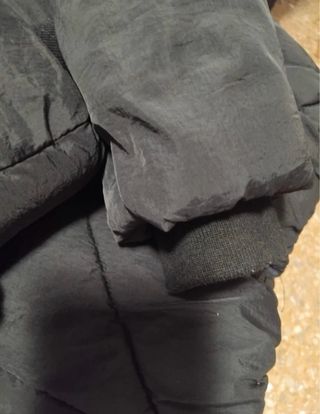 Chaqueta acolchada negra