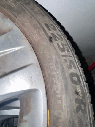 4 llantas tapacubo Opel con neumático 225/50 R17