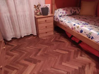Dormitorio completo Literas de pino